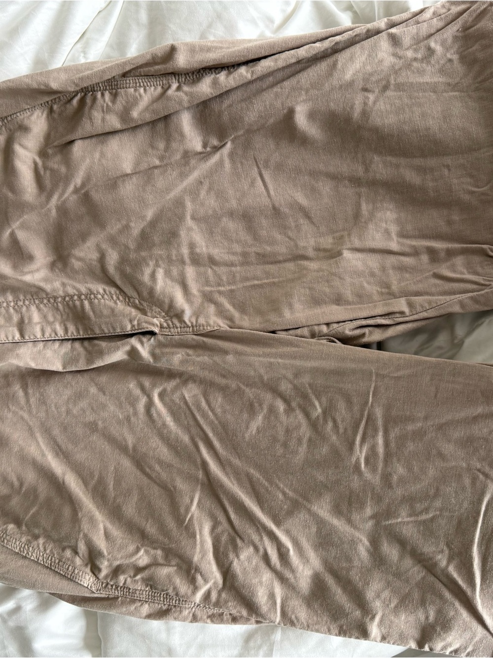 Women’s Uniqlo Linen Taupe Pants